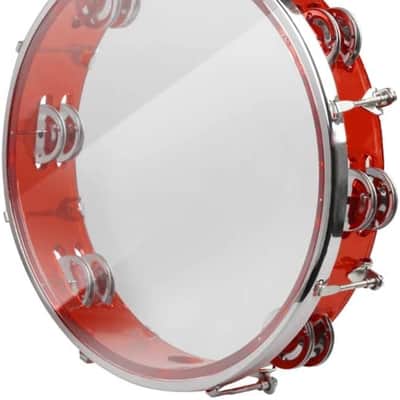 Adjustable Tone Hand Drum Double Row Metal Jingles Hand Bell Performance Level Handheld Percussion image 1