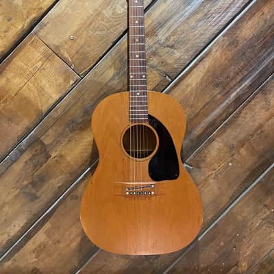 1969 Gibson B-15 Parlor Acoustic Guitar, Natural Mahogany image 1