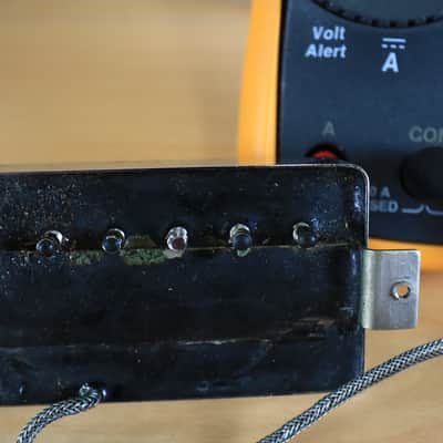 Vintage 1970s Gibson Tarback Humbucker Pickup Neck 5.176ohms image 13