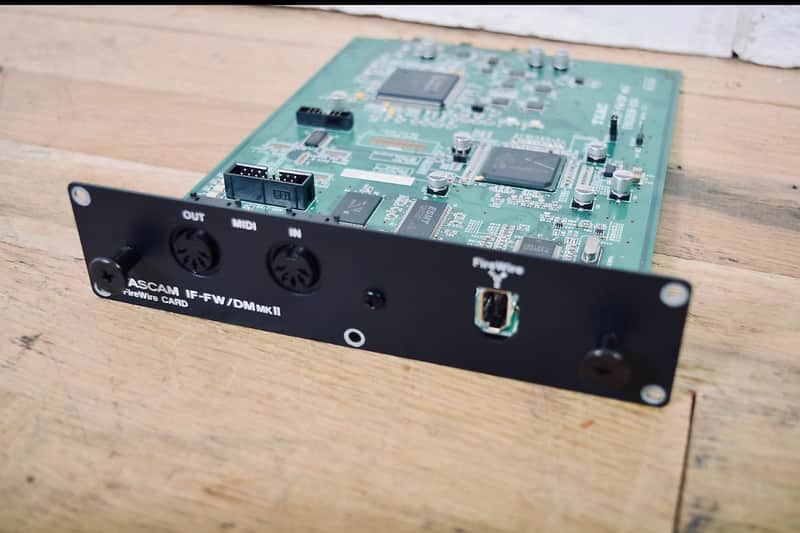 TASCAM IF-FW/DMMKII 32-channel, 96kHz Firewire Interface for DM-3200/DM-4800 2008-2010 - Matte black image 1