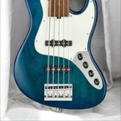 Sadowsky MetroLine 21-Fret Vintage J/J Bass-Red Alder Body-5 String-Bora Blueburst Transparent Satin image 2