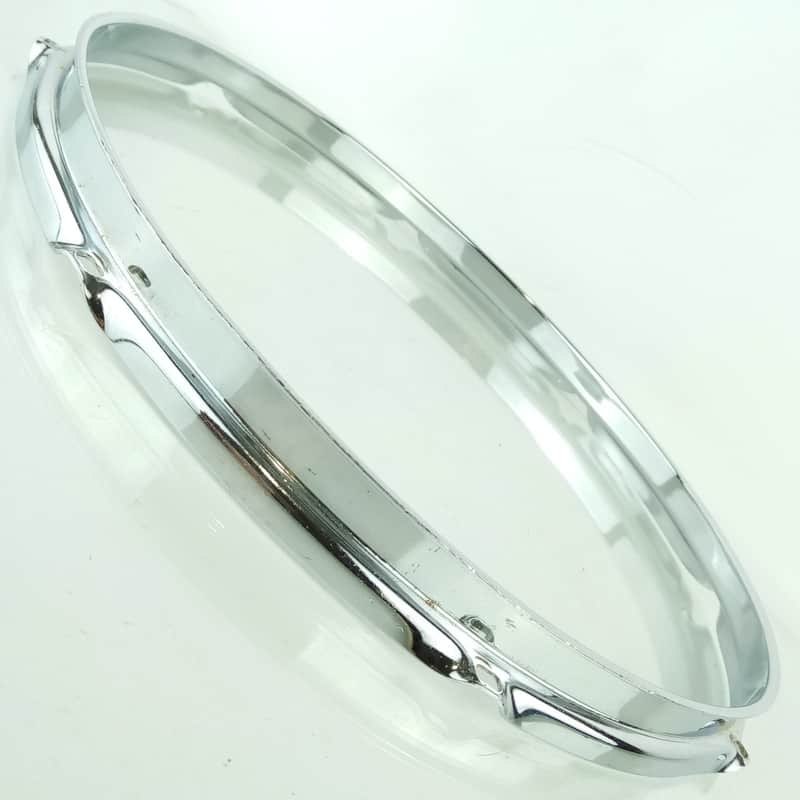 Ludwig 14"60s-70s 8-Lug 1.6mm Batter Snare/Floor Tom Drum Rim/Hoop Triple Flange image 1
