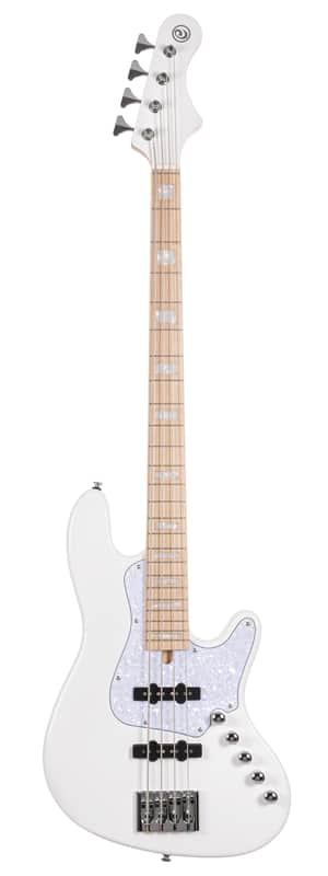 Cort Elrick NJS 4 White w/Soft Case (B Stock) image 1