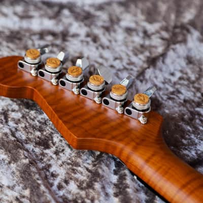 GB Liuteria Traditional Strato semi hollow Kiaat image 8