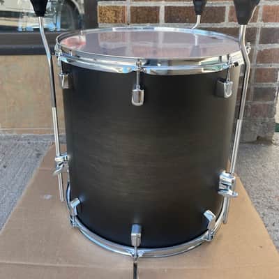 Pearl Decade Maple 16"x16" Floor Tom - Satin Black Burst image 9