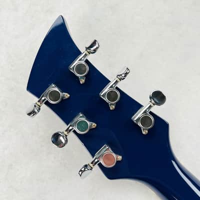 Teisco MQ-56 May Queen Reissue 1999 - Navy Blue image 16