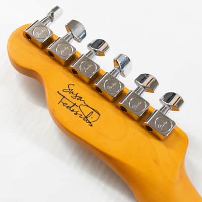 Fender Susan Tedeschi Telecaster Electric Guitar - Aged Caribbean Mist image 11
