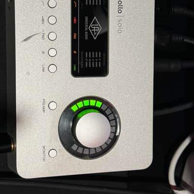 Universal Audio Apollo Solo Heritage Edition Thunderbolt 3 Audio Interface 2020 - Present - Silver image 5