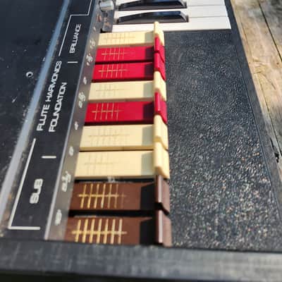 RARE! Univox/Crumar Organizer Analogue Transistor Suitcase Organ 1970s Italy image 5