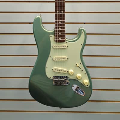 Fender Standard Stratocaster with Rosewood Fretboard 2003 Sage Green Metallic image 1