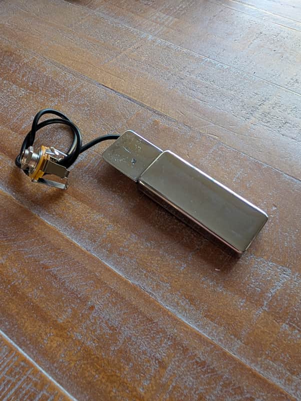 Artec MHFA95-CR Side Mounting Mini Humbucker Neck Pickup For Johnny Smith Guitar 7.26K Chrome image 1