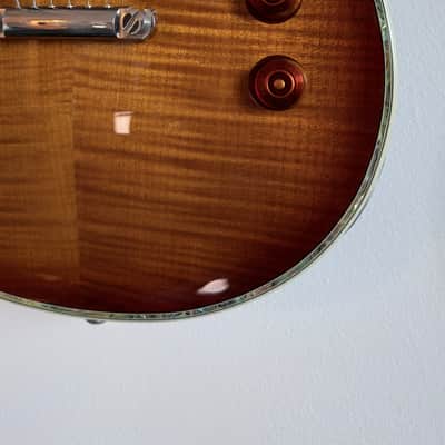 ESP LTD EC-1000 FM with Rosewood Fretboard 2003 - 2017 Amber Sunburst image 9