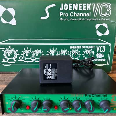 Joemeek VC3Q Pro Channel Mic Pre / Compressor / EQ | Reverb
