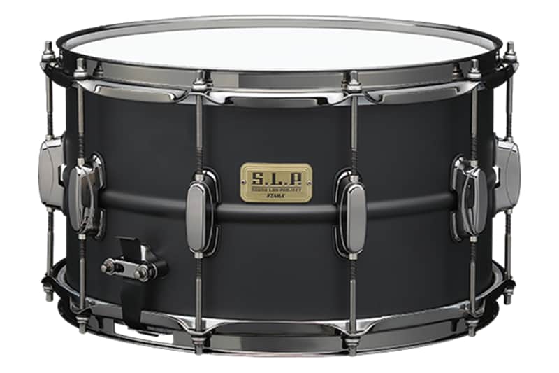 Tama S.L.P. 8X14" Big Black Steel Snare Drum LST148