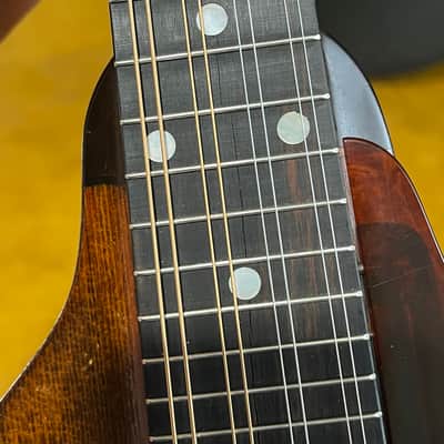 Vintage Gibson Style A-Jr. Mandolin | Figured Back | OHSC image 11