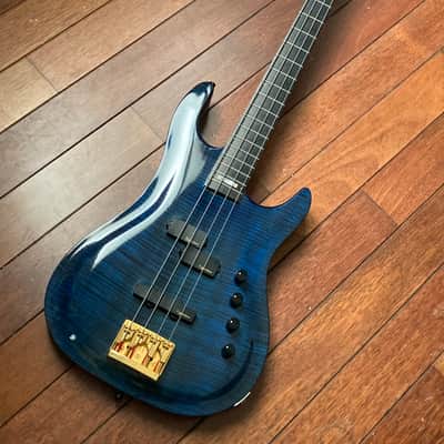 Unique 1989 Signature Guitar Co. Guy Pratt | Alembic John Entwistle Ox Style Betsy 80s Pointy Headstock bass image 9