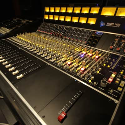 API 1608 console with Sterling modular desk for API 1608 plan B style with spk platform and LCD arm image 4