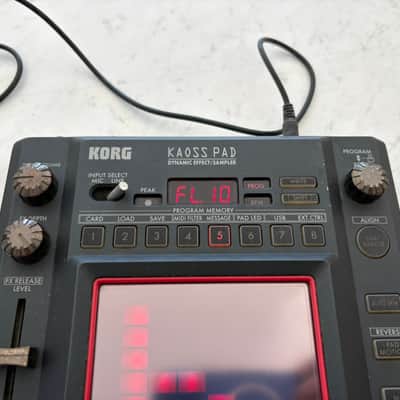 Korg KP3 Kaoss Pad 3 Dynamic Effect / Sampler 2000s - Black image 5