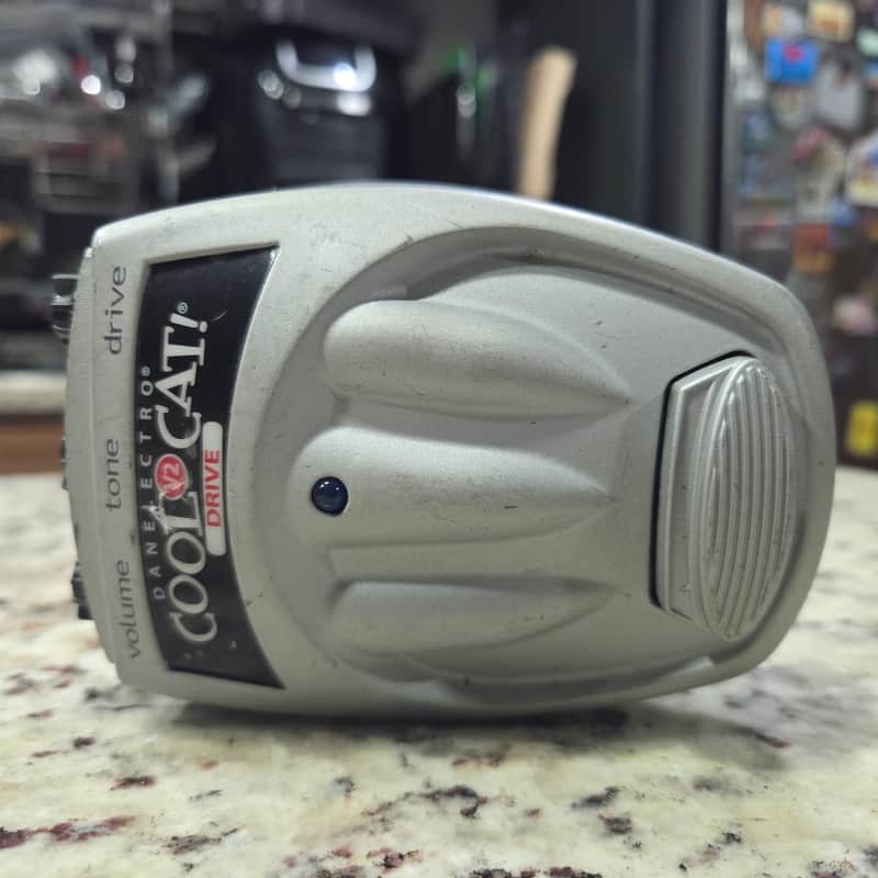 Danelectro Cool Cat Drive V2 2010s - Silver image 1