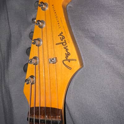Fender 1962 Stratocaster Reissue ST62 1990 - Sonic Blue MIJ Fujigen image 10