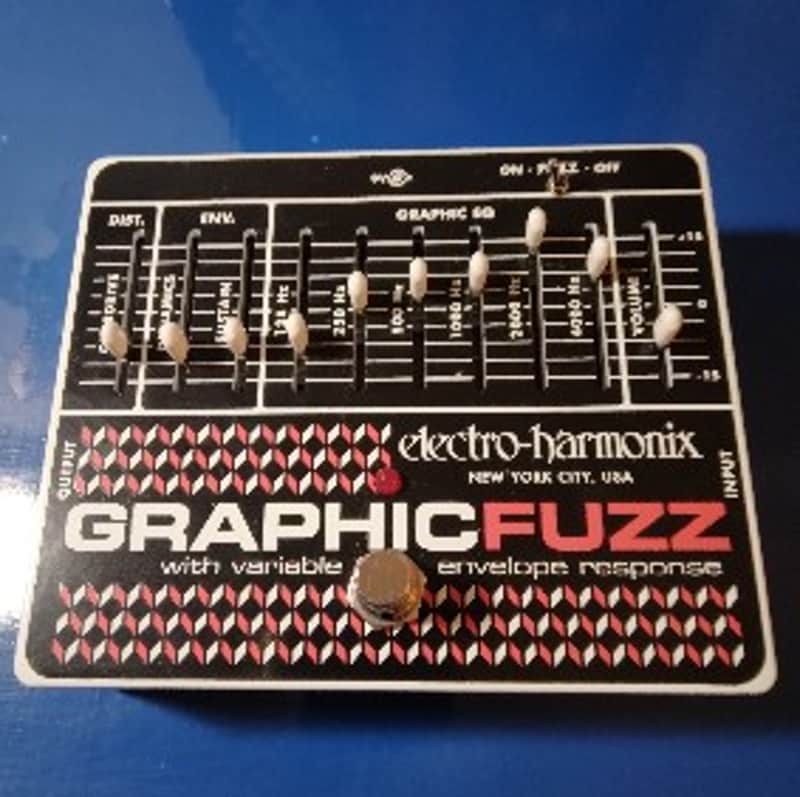 Electro-Harmonix Graphic Fuzz Pedal | Reverb Canada