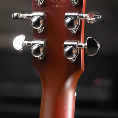 Gibson J-45 Special Acoustic/Electric Guitar - Satin Wine Red with Gig Bag image 7