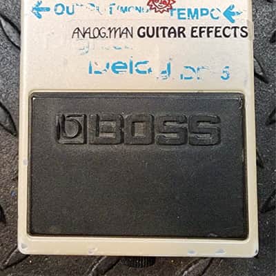 Boss DD-5 Digital Delay with Analogman High Cut Mod 3 Way Toggle Modded image 2