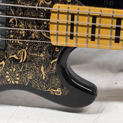 Sandberg California Ida Nielsen Signature 4-string Bass - Soft Aged Black / Birdseye Maple neck image 5