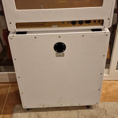 Marshall 1959SLP MK II Reissue 2-Channel 100-Watt Guitar Amp Head 1993 - 2000 - White imagen 6