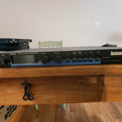 Lexicon PCM 80 Digital Effects Processor 1990s - Black image 1