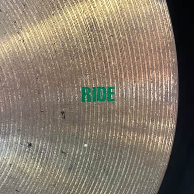 Pearl CX-500 1980sPre-Owned Pearl CX-500 20" Ride Cymbal – Classic 1980s image 3
