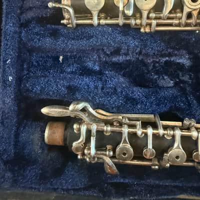 Conn brand wood Oboe with case. Made in USA image 2