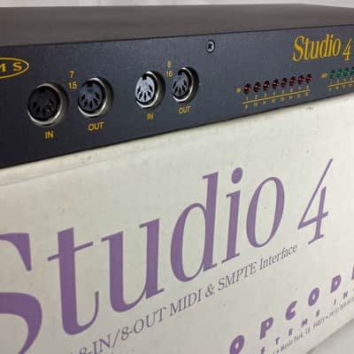 Opcode Studio 4 MIDI & SMPTE Interface (1992) image 2