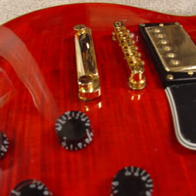 Custom Custom LP style guitar ! MOP Inlays ! Nice Top ! 1990 Various image 4