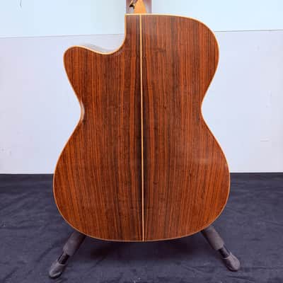 Vintage Alvarez by Kazuo Yairi DY-1 Acoustic Electric Guitar with Gig Bag Made in Japan 1990 image 25