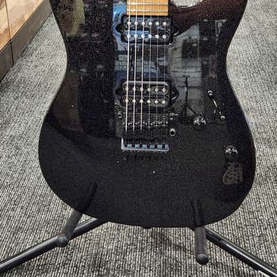 Suhr Modern T Custom Firehouse Guitars Exclusive Electric Guitar, Roasted Maple Fingerboard, Graphite Metallic image 1