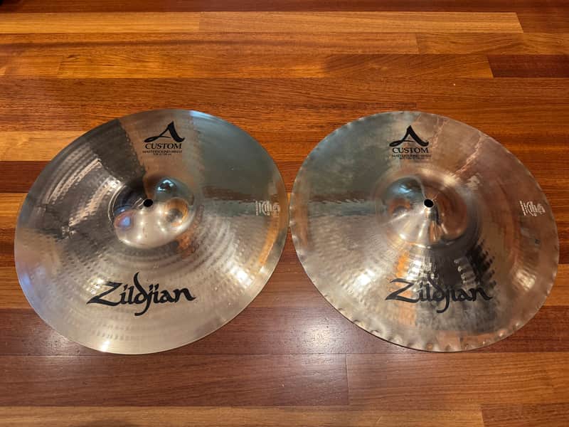 Zildjian 15" A Custom Mastersound Hi-Hat Cymbals (Pair)
