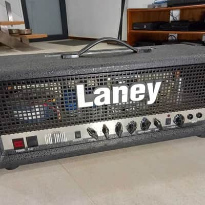 Laney GH100L Single-Channel 100-Watt Tube Guitar Amp Head - Black image 1