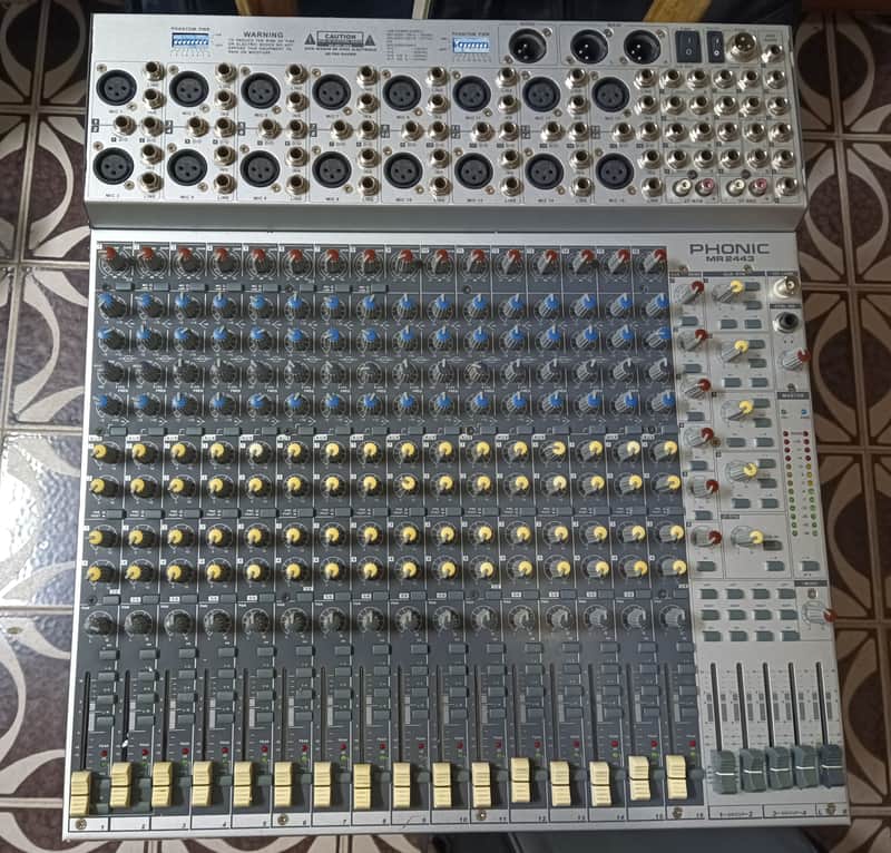 Phonic MR 2443 Mixer Audio untested | Reverb
