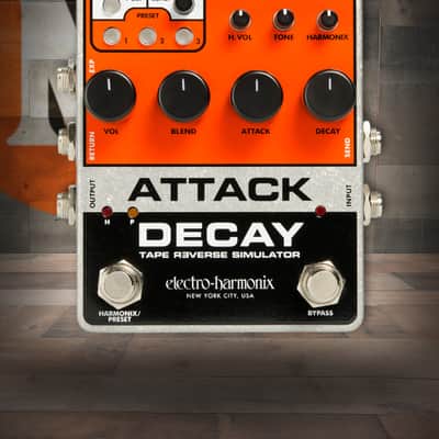Electro-Harmonix Attack Decay Tape Reverse Simulator (ATTACK DECAY) image 1