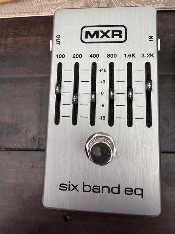 MXR M109S Six Band EQ 2016 - Present - Silver image 1