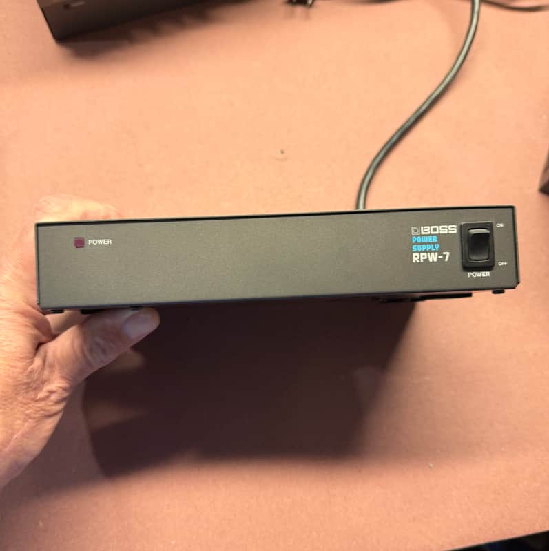 Boss RPW-7 Micro Rack Series Power Supply 1986 - 1991 - Black image 1