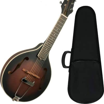 Gold Tone A-6 A-Style Acoustic-Electric Mandolin/Guitar, Solid Spruce Top, Tobacco Burst Satin image 4