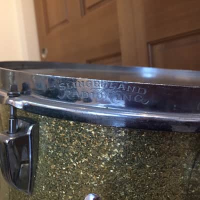 Slingerland Radio King 1946-48 Gold Sparkle image 6
