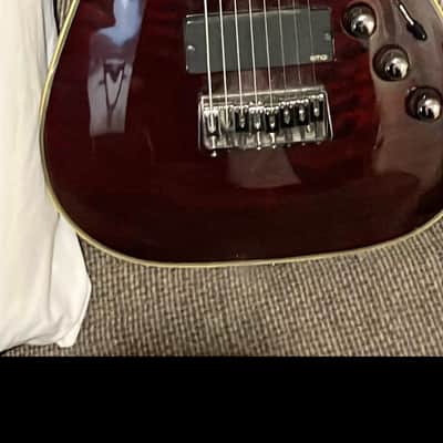 Schecter Hellraiser Special C-8 2011 - Black Cherry image 3