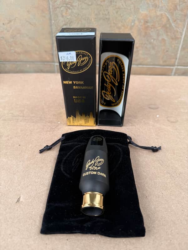 JodyJazz HR Custom Dark Tenor Saxophone Mouthpiece 7 - Brand New w/ Original Box** image 1