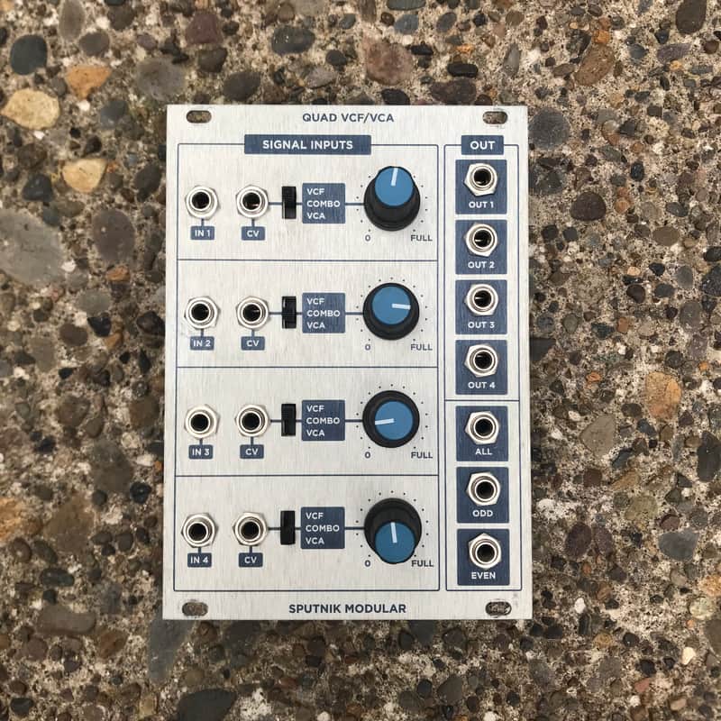 Sputnik Modular Quad VCF/VCA