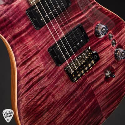 PRS Custom 24-08 Stained Neck - Private Stock Pomegranate #427161 image 13