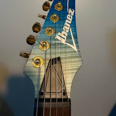 Ibanez RG421HPFM 2019 - Present - Blue Reef Gradation image 3