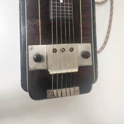 Vintage 1930s Harmony / Supertone Lap Steel Hawaiian Guitar image 2